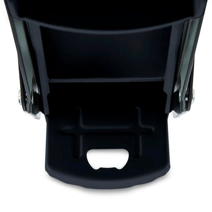 Premium Can Crusher for Recycling and Bottle Opener - 16 Oz and 12 Oz Can Crusher for Aluminum Cans, Heavy-Duty Wall-Mounted Soda Can Smasher, Mounting Screws Including (Black)