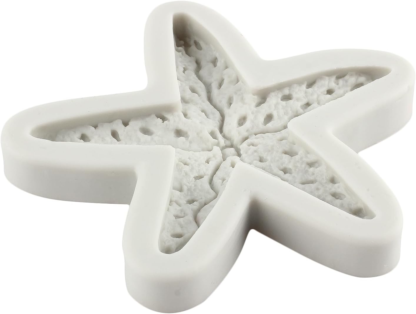 Starfish Silicone Fondant Mold, Marine Theme Cake Molds for Sugar Cake Decorating, Cupcake Topper