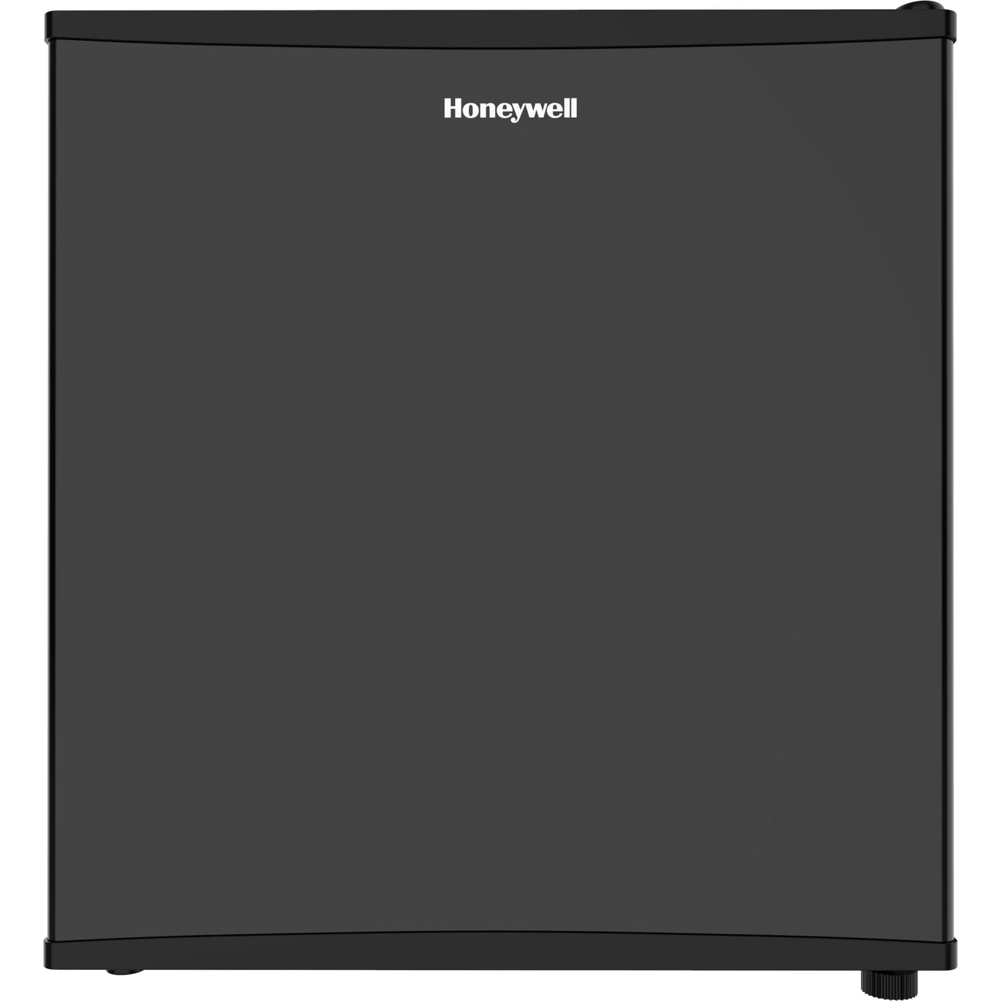 Honeywell Compact Refrigerator 1.6 Cu Ft Mini Fridge with Freezer, Single Door, Low noise, for Bedroom, Office, Dorm with Adjustable Temperature Settings, Black