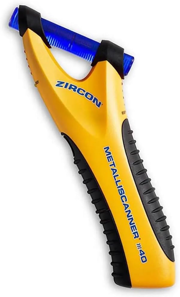 Zircon MetalliScanner m40 - Handheld Electronic Metal Detector for Dry Wall, Concrete, Lathe, Plaster, and More