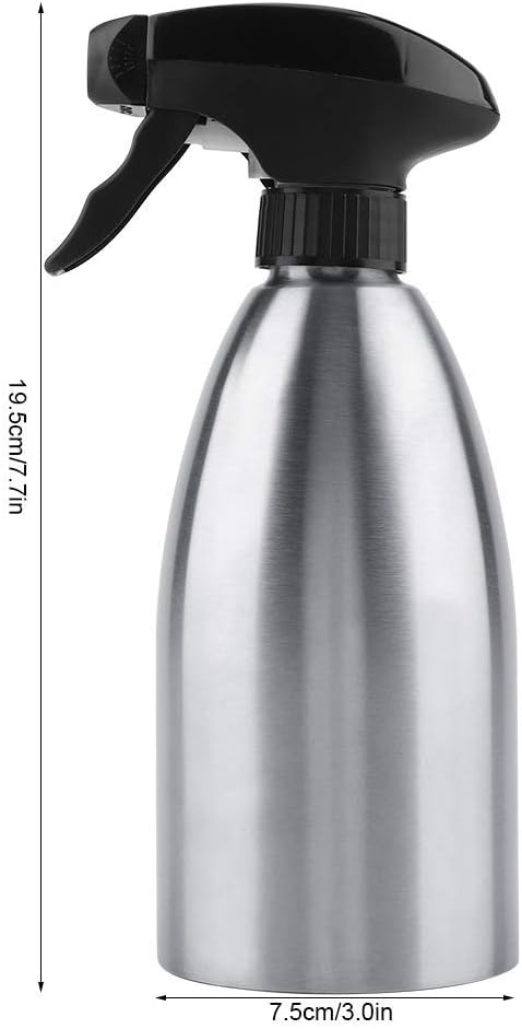 Barbecue Oil Sprayer, Stainless Steel Portable Barbecue Oil Sprayer for Kitchen Outdoor BBQ Cooking Tool, Portable and