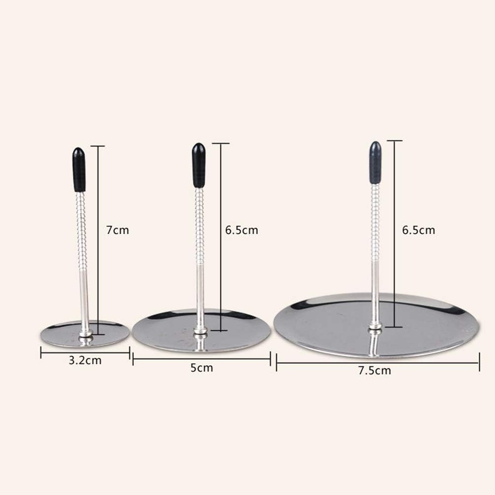 3 Pcs Flower Nail Decorating Tools - Stainless Steel Cake Cupcake Decor Tools for Baking