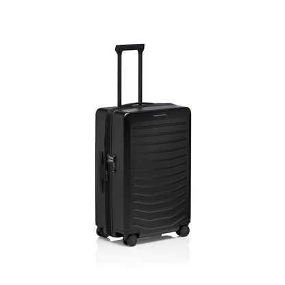 Bric's PORSCHE DESIGN 27 inch Expandable Spinner Luggage - Expandable Depth of 1.5" - Hardside Travel Suitcase - Roadster Collection - Black Matte