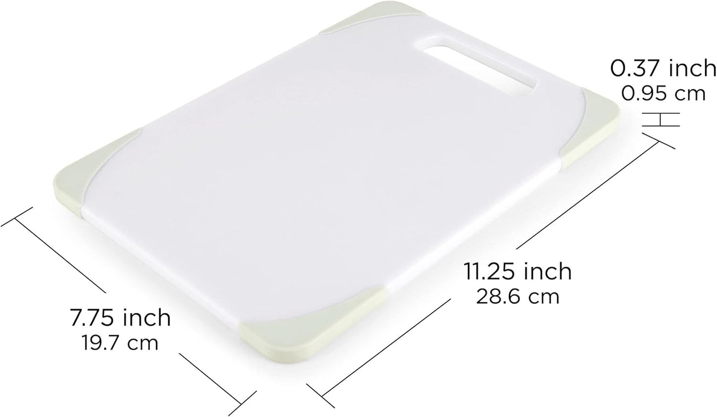 Copco Nonslip Small Plastic Cutting Board, 7.75x11.25-Inch, Pistachio Color