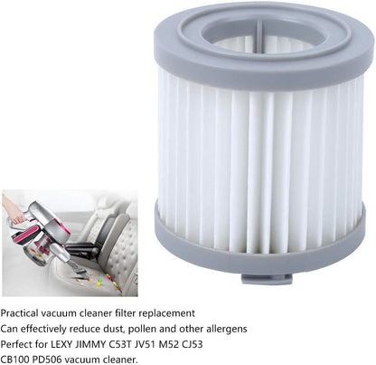 Replacement Filter, Easy to Install Vacuum Cleaner Accessory, 2.5x2.5x2.5in