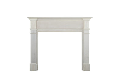 Pearl Mantels ARYB56120 Bold Yet Unpretentious and Homey Wood Mantel Surround, 56", Unfinished