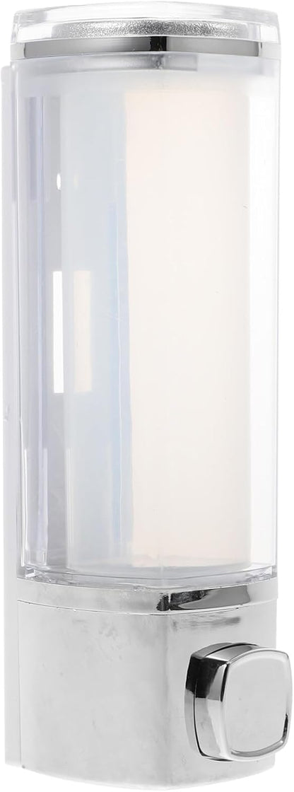 Travel Shampoo Hand Soap Dispenser - Refillable Liquid Holder Box for Home and Office (Plating)