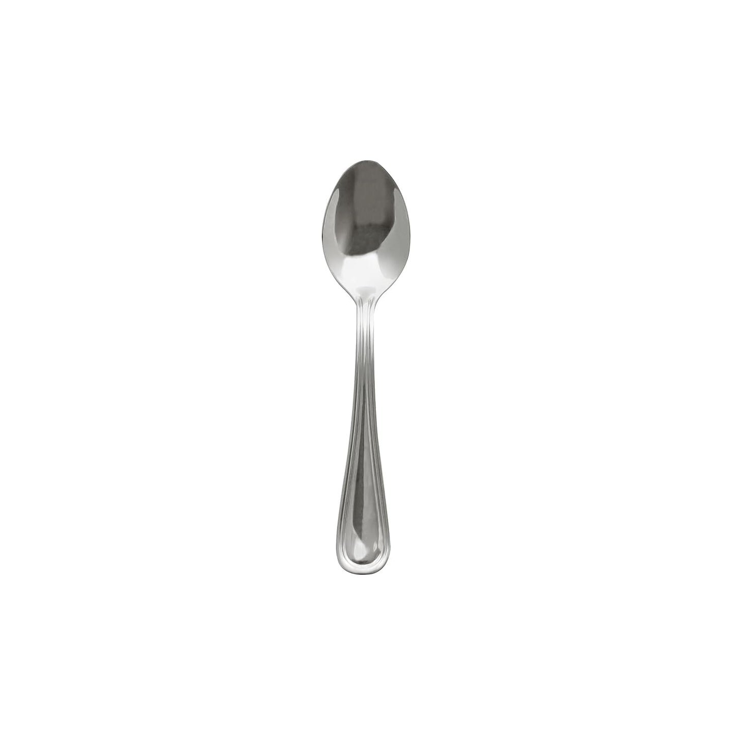FSE SLAT201 Demitasse Spoon, 4-1/2" Long, 2.1mm Thick, 18/10 Stainless Steel, Pack of 12