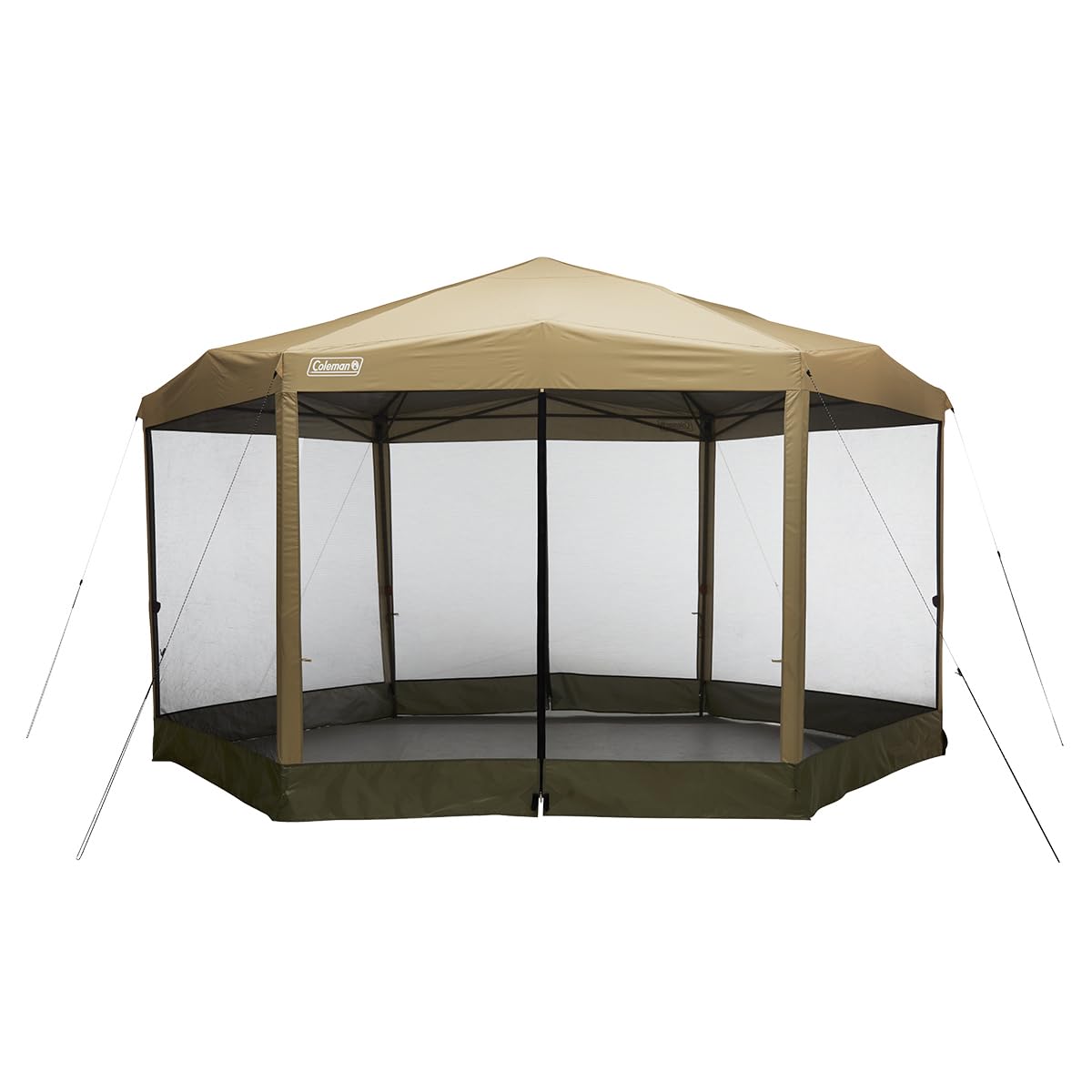 Coleman Back Home Screened Canopy Tent with Instant Setup, Outdoor Gazebo for Bug-Free Lounging, Fits Over Picnic Tables, Ideal for Parties, Events, Tailgates, Dining, & More