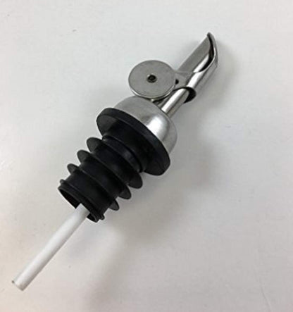 nicebottles Perfect Pour Weighted Stainless Steel Pourer, Pack of 12