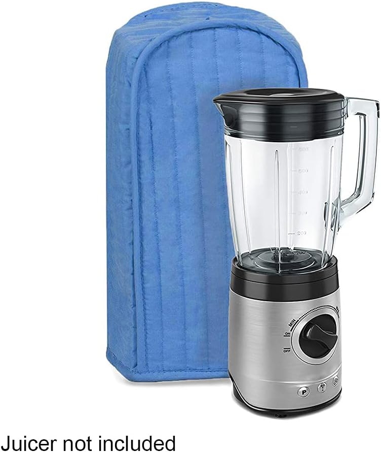 Blender Dust Cover, Stand Mixer or Coffee Maker Appliance Cover, Anti Fingerprint Polyester for Home Kitchen (Blue)