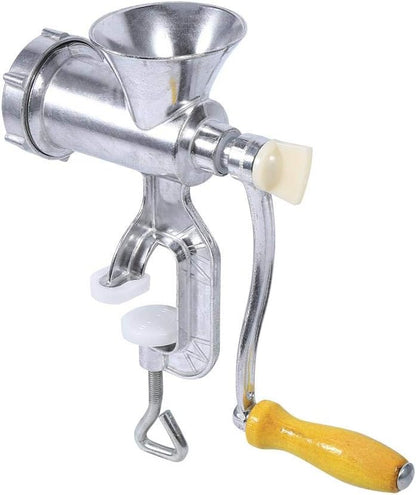 Meat Grinder, Manual Meat Mincer, Kitchen Mincer Metal for Butcher Sausage Tool, Home Kitchen Accessory