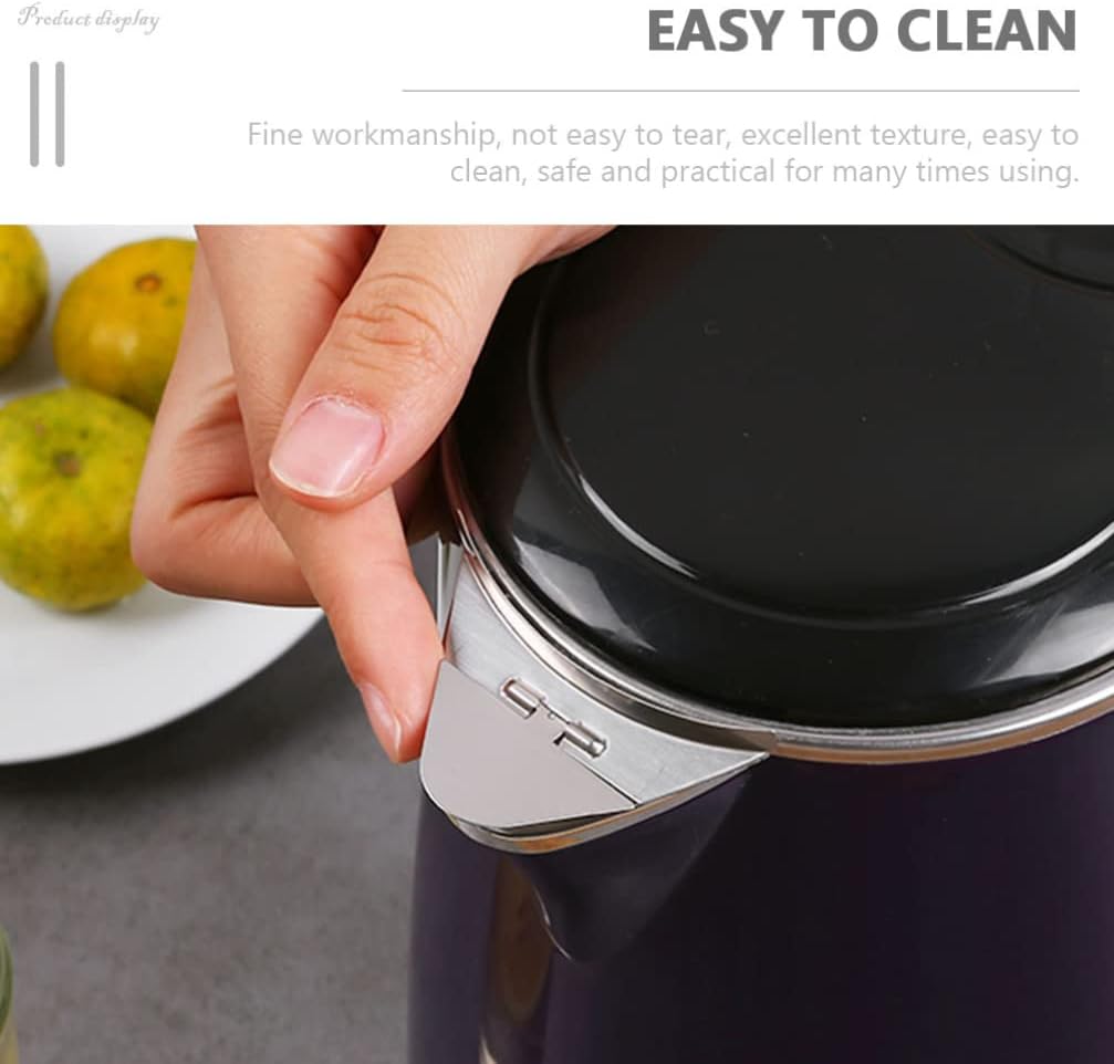 Operitacx Electric Tea Kettle Spout Cover Sleeve, Stainless Steel Pourers Spouts Caps Anti-splash Dispenser