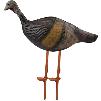 ZYCSKTL Archery Target Stand 3D Animal Model Target Frame, Outdoor Solid Simulation Practice Archery Target Frame, Archery Bow and Arrow Target (Color : Female Turkey)