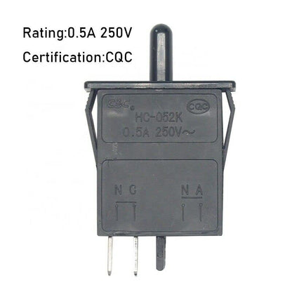 250V 4A Push Button Door Light Control Switch for Refrigerator HC-052K (1PCS)