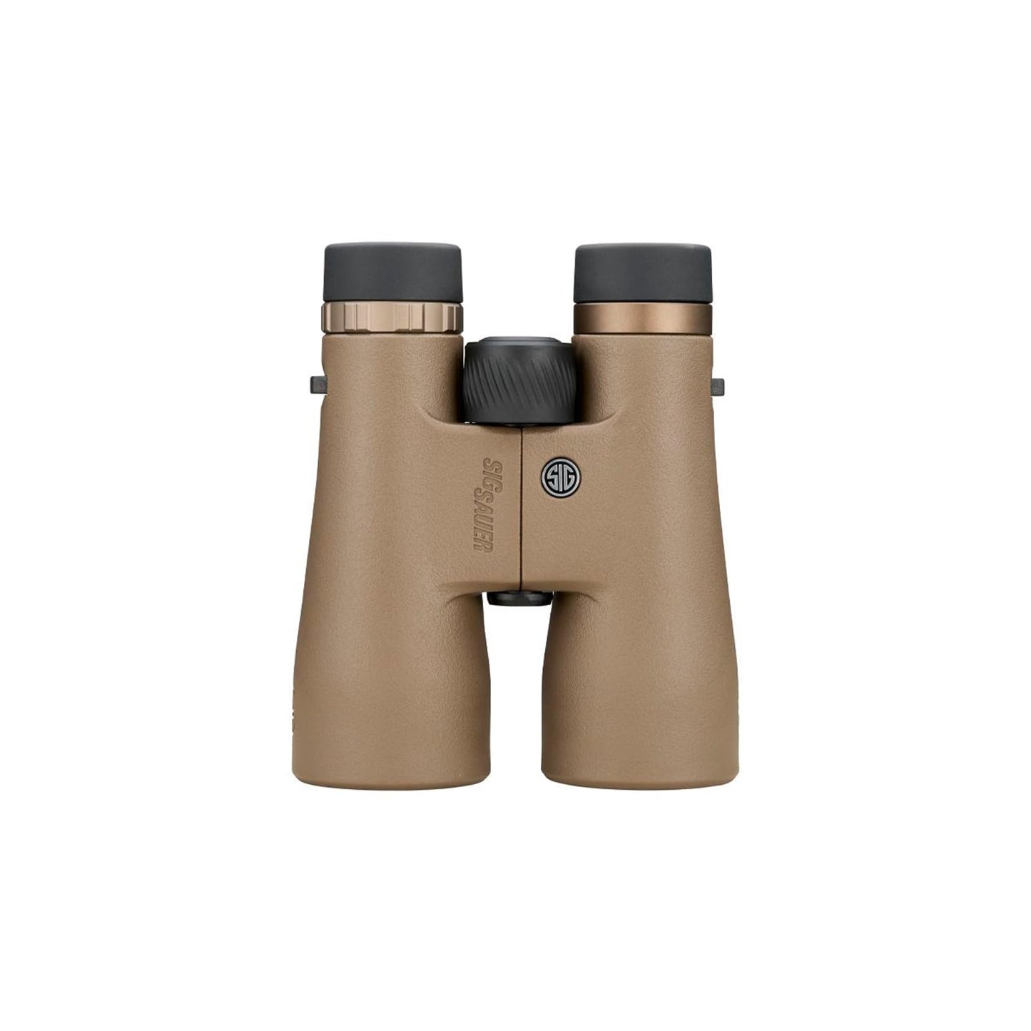 SIG SAUER Canyon HD Durable Fogproof Waterproof IPX-7 Rated Tripod-Adaptable Hunting Binoculars with Multicoated Lenses, Harness Strap, Covers & Case Included, Flat Dark Earth - 12x50mm