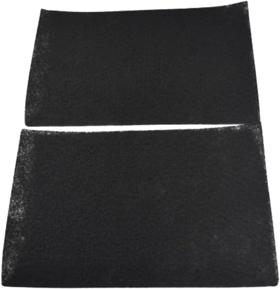 HQRP 2-Pack Activated Charcoal Filters for Kitchen Aid and Whirlpool Over the Range Microwave Hood