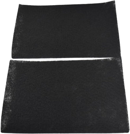HQRP 2-Pack Activated Charcoal Filters for Kitchen Aid and Whirlpool Over the Range Microwave Hood
