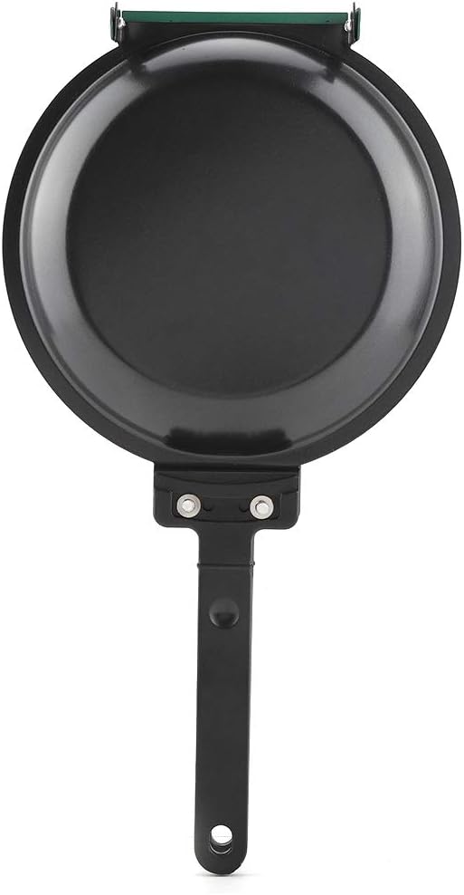 Fdit Double Side Non-stick Ceramic Coating Flip Frying Pan, Pancake Maker for Household Kitchen Cookware