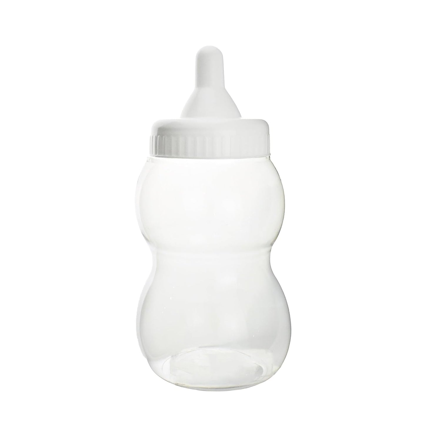 13-inch, Homeford Jumbo Milk Bottle Coin Bank Baby Shower Plastic Container, White