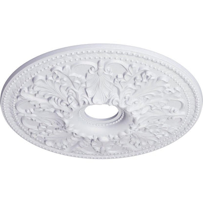 Ekena Millwork CM23AS 23 7/8-Inch OD x 4 1/8-Inch ID Ashley Ceiling Medallion