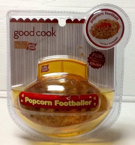 Popcorn Football Shaper for Making Popcorn Footballs and Rice Krispie Treats