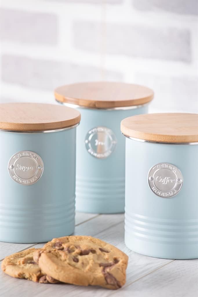 Typhoon Living Collection | 1-Quart Sugar Canister - Blue