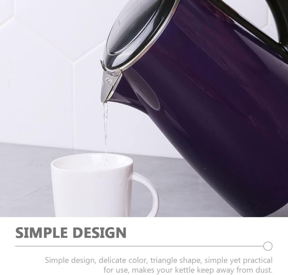Operitacx Electric Tea Kettle Spout Cover Sleeve, Stainless Steel Pourers Spouts Caps Anti-splash Dispenser