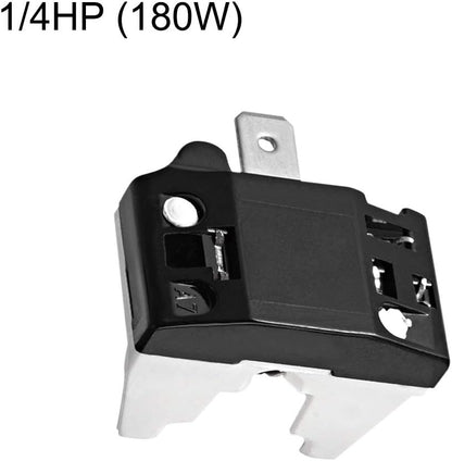 uxcell 2 Pcs Refrigerator Overload Protector Compressor Replacement Part, 1/4HP (180W)