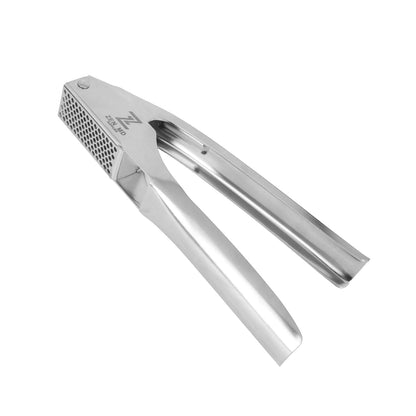 Premium Garlic Press Stainless Steel, Heavy Duty Mincer & Crusher Tool, Large Capacity Ginger Press and Masher, Easy Squeeze Presser, Rustproof Dishwasher Safe Kitchen Gadget