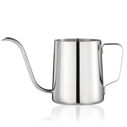 PARACITY Pour Over Kettle, Gooseneck Spout Coffee Tea Pot,12OZ Hanging Ear Hand Blunt Long Narrow Drip Cup Gooseneck Kettle, Camping Coffee Pot for Travel Outdoor(Stainless Steel)