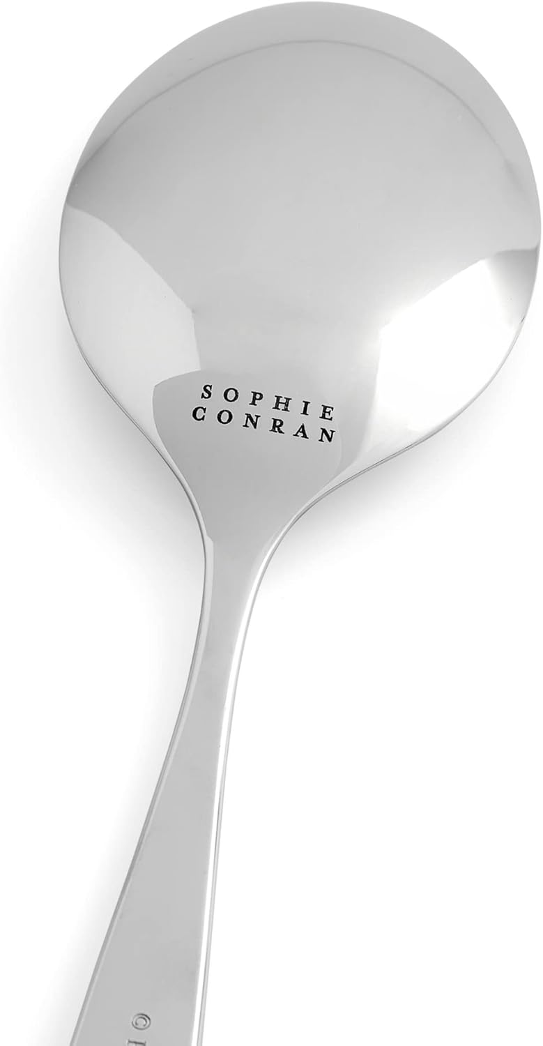 Portmeirion Sophie Conran Arbor Serving Spoon | 10-Inch Stainless Steel | Party, Banquet, Buffet | Dishwasher Safe