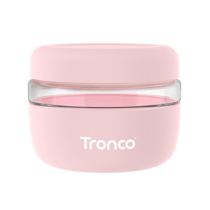 Tronco 16 oz Glass Food Storage Containers with Lids, Airtight, Leak & Spill Proof Glass Lunch Bowls for Meal Prep, Salad, Yogurt, Soup & Stew, Microwave & Dishwasher Safe, BPA-Free, Set of 1