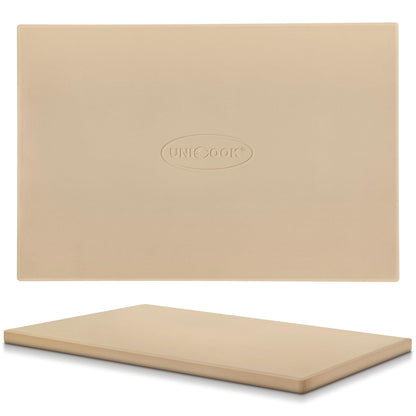 Unicook Large Pizza Stone for Oven 20 Inch, Rectangular Baking Stone 20" x 13.5" x 0.6", Heavy Duty Cordierite Bread Pan, Thermal Shock Resistant, Ideal for Baking Large or 2 Personal Pizzas