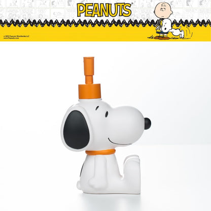 12.70 Peanuts Snoopy Soap/Lotion/Hand Sanitizer Resin Pump Dispenser, Ounces, (Officially Licensed Product) by Franco