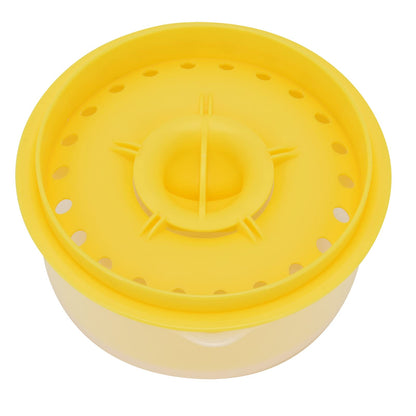 Egg Separator, Easy to, Separates up to 6 Yolks, Non, Reusable for Home Bakery (Yellow)