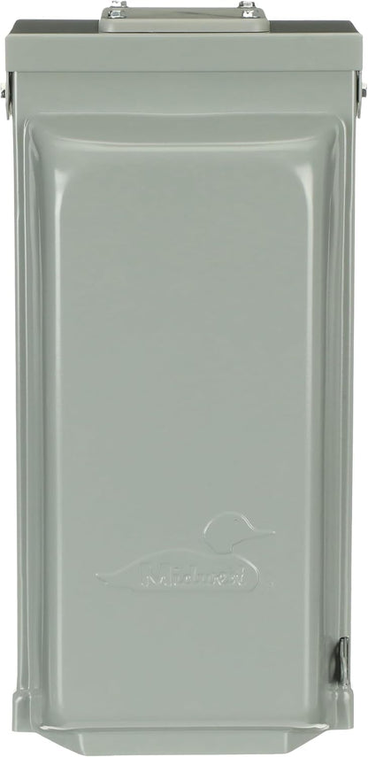 Midwest 50-20 Amp • RV/EV Power Outlet Panel W/ 20A GFCI RECPT 70 AMP - U055C010P RV Surface Mount Panel • 120/240 VAC