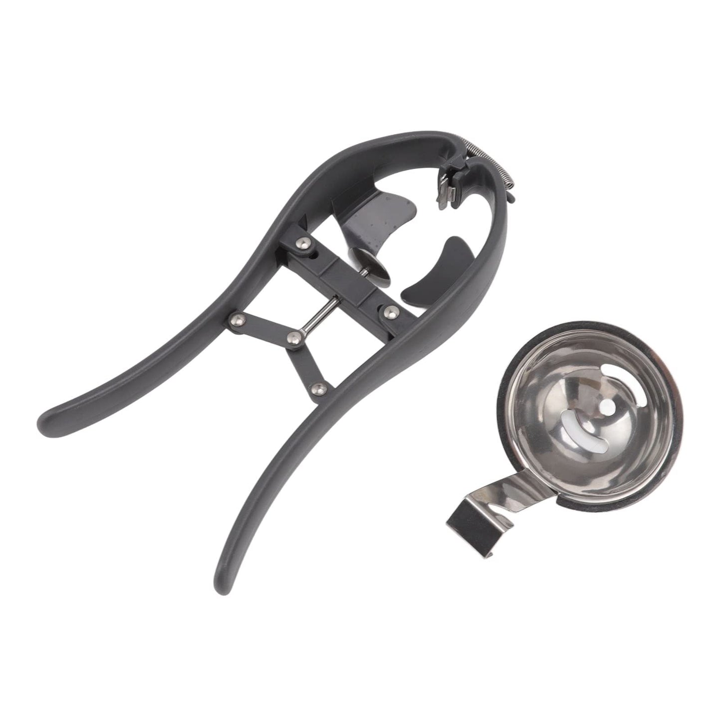 Stainless Steel Professional Egg Opener - Automatic Cracking Tool, Easy Eggshell Cutter, Hard & Soft-Boiled Eggs