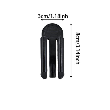 4 Pack Garbage Bin Clips, Waste Trash Can Bag Clamp Clip Holder for Home, Kitchen, Office