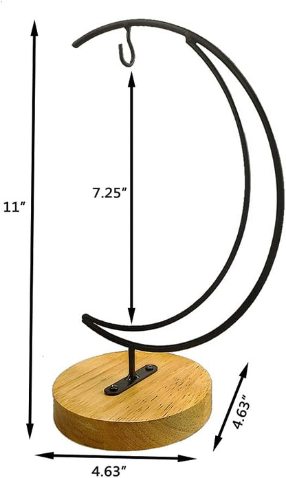 YY YEARCHY Ornament Display Stand Holder for Home Wedding Decoration, Iron Pot Hook Stand for Hanging Glass Globe