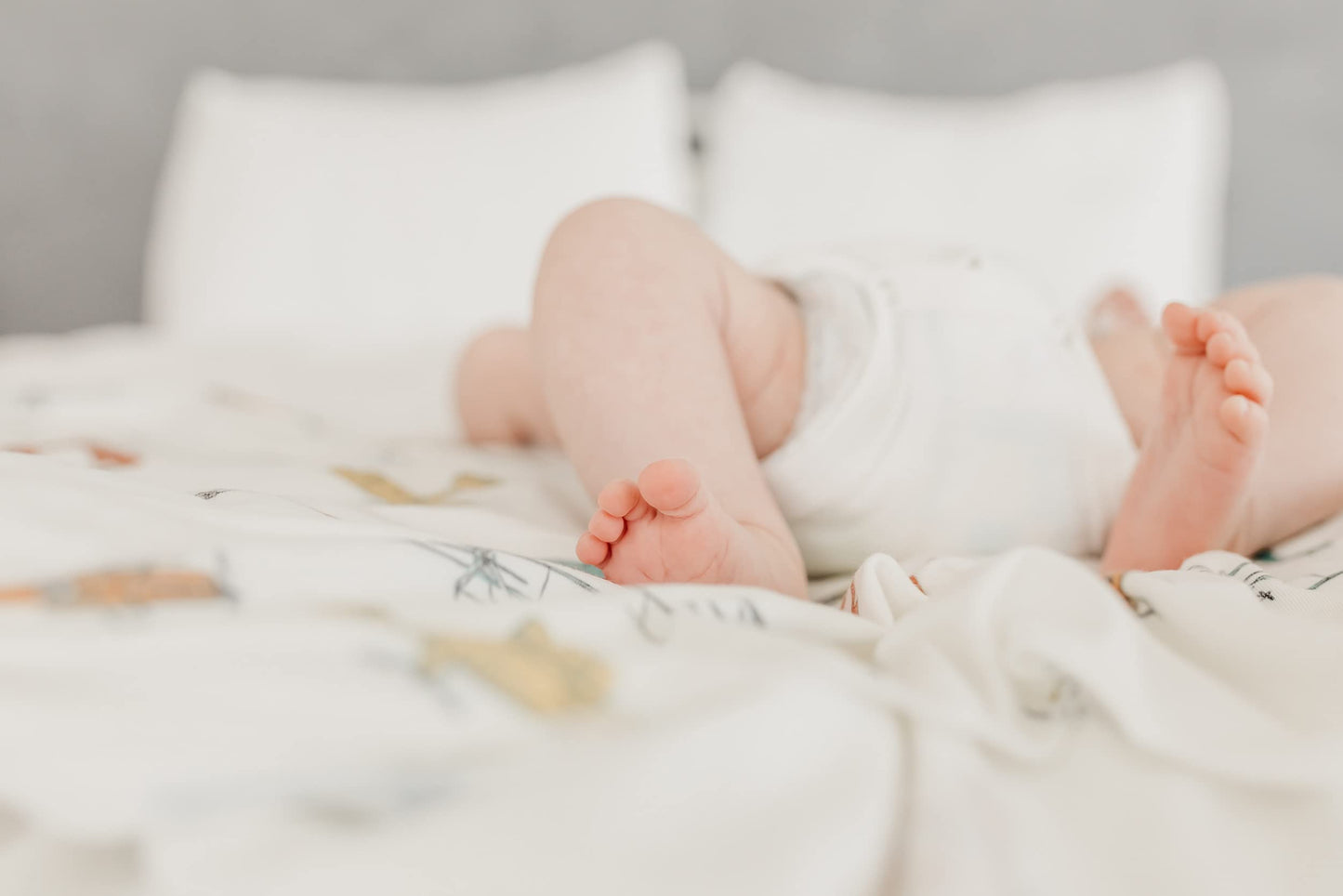 Copper Pearl Swaddle Blankets for Newborns | Soft Stretchy Receiving Blankets for Boys and Girls | Large 46 x 46 Inch Baby Blankets | Lightweight and Breathable Swaddles | Marigold