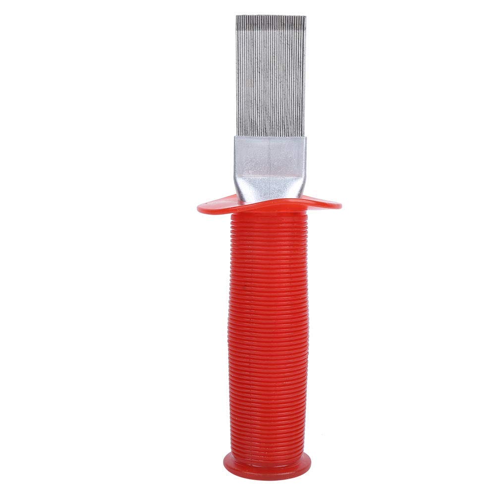 AMONIDA Air Conditioner Fin Comb - Stainless Steel Handle for Condenser Repairing and Cleaning