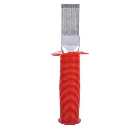 AMONIDA Air Conditioner Fin Comb - Stainless Steel Handle for Condenser Repairing and Cleaning