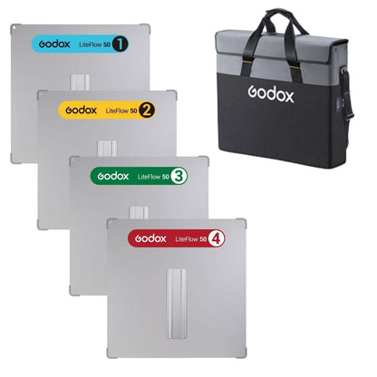 Godox KNOWLED LiteFlow 50 Cine Light Reflector Panel Kit (20 x 20")