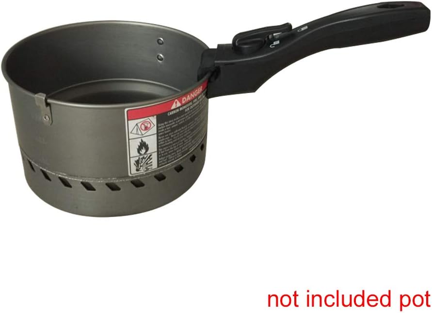 Removable Universal Pot and Pan Handle Grip - Detachable Bakelite Replacement for Cookware