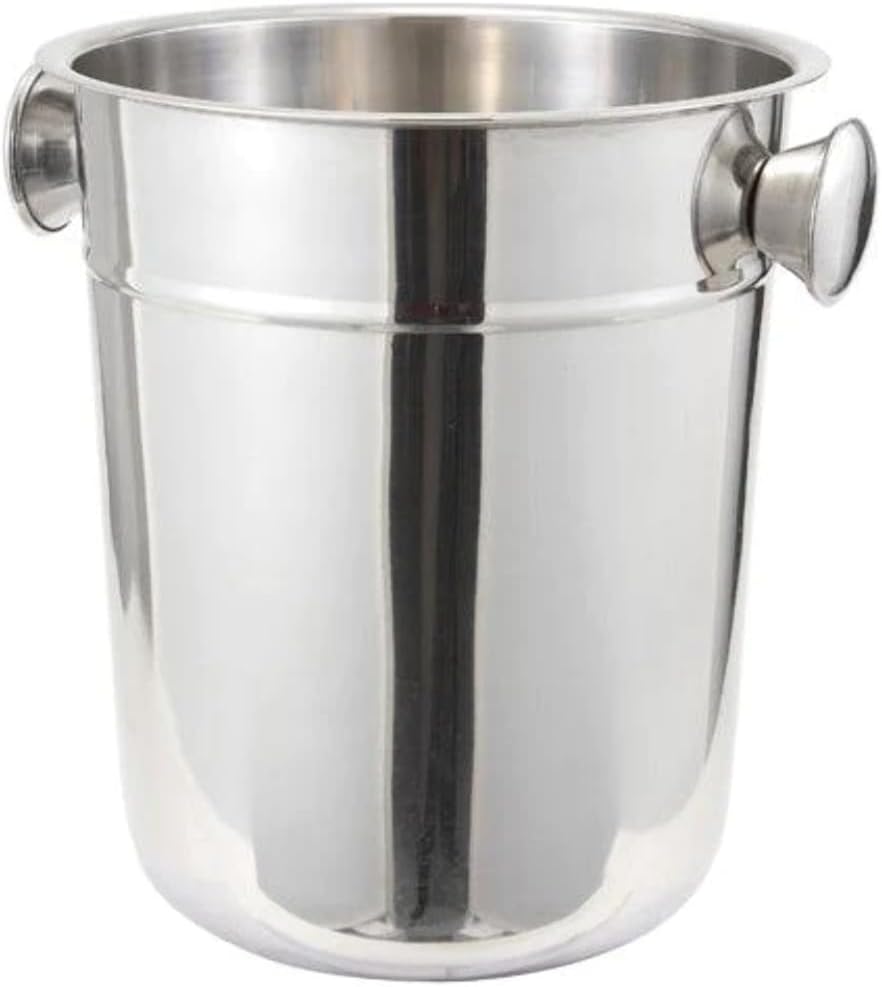 Winco WB-8 Wine Bucket, 8-Quart, Stainless Steel