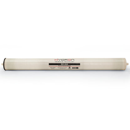 Hydron BW-4040 Reverse Osmosis Membrane – 4" x 40", 2400 GPD | High Performance for Commercial, Industrial, Agricultural, Whole House | Compatible with AG4040FF, AG4040TF, TW30-4040, RE4040-BE