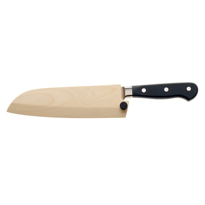Mercer Culinary Birch Wood Saya Cover Blade Protector for 7" Santoku Knives