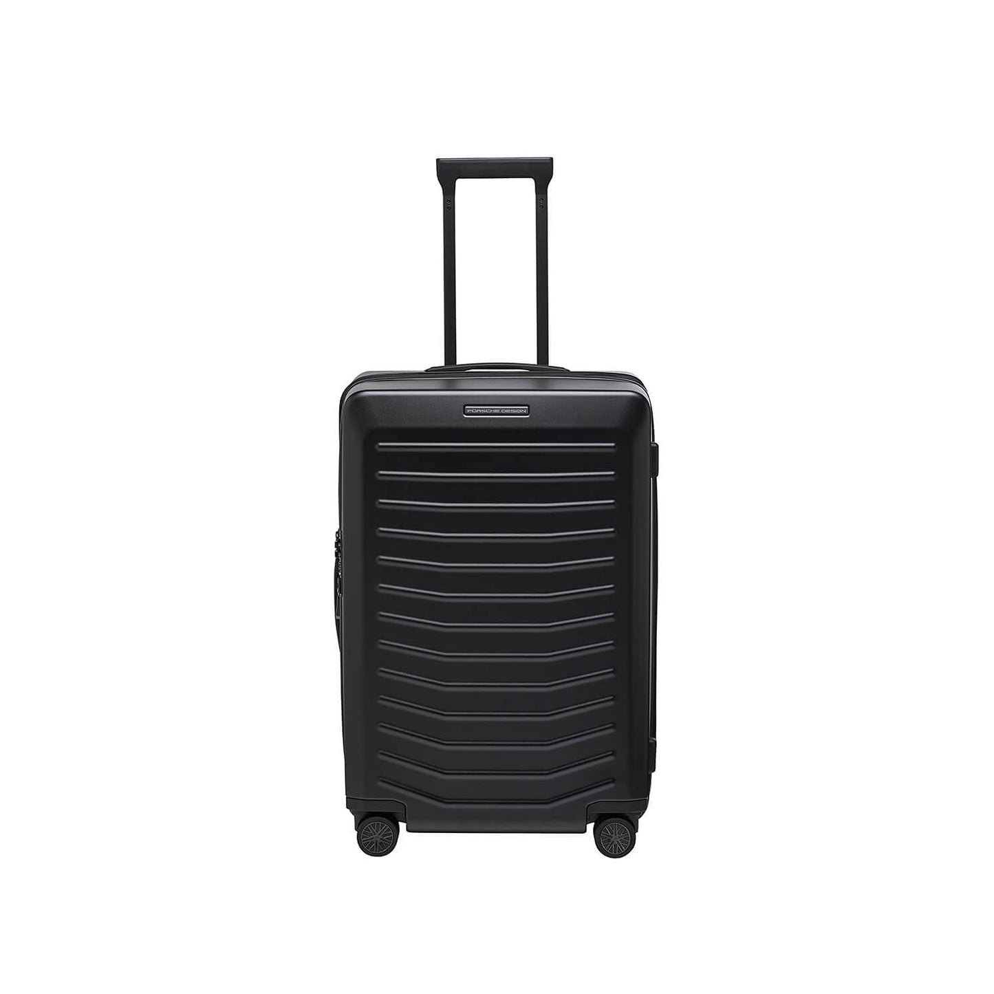 Bric's PORSCHE DESIGN 27 inch Expandable Spinner Luggage - Expandable Depth of 1.5" - Hardside Travel Suitcase - Roadster Collection - Black Matte