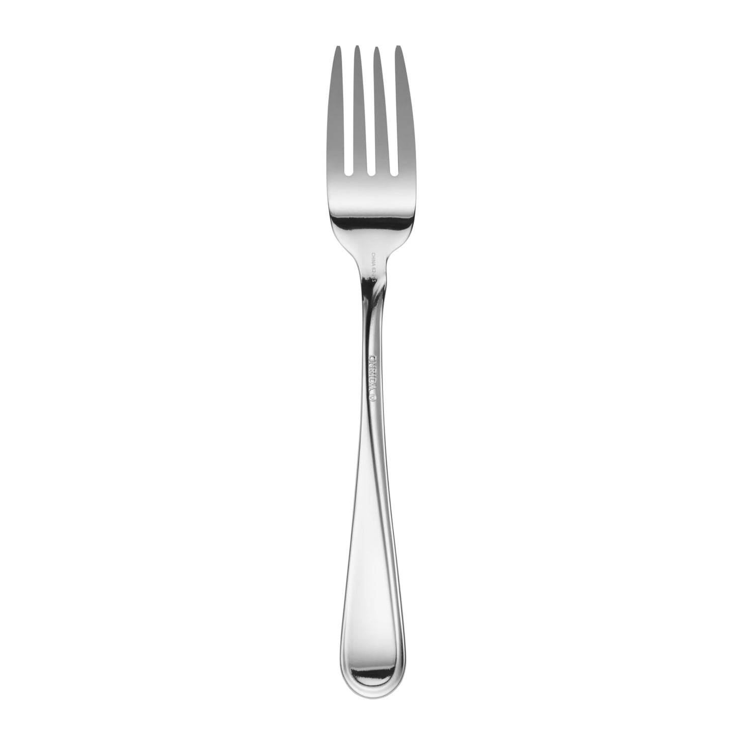 Oneida Silverware Set, Flight Everyday Flatware 6-Piece Dinner Fork Set, Service For 6, 18/0 Stainless Steel Dinner Forks, Rust Resistant, Dishwasher Safe, Home & Kitchen Utensils (Silver 6 Piece)